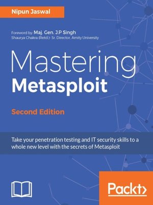 cover image of Mastering Metasploit
